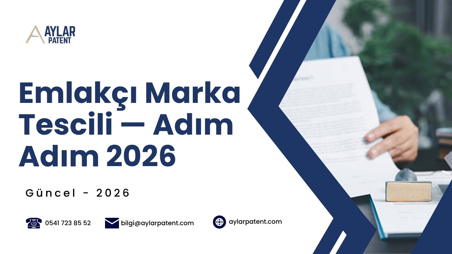 Emlakçı Marka Tescili — Adım Adım 2026